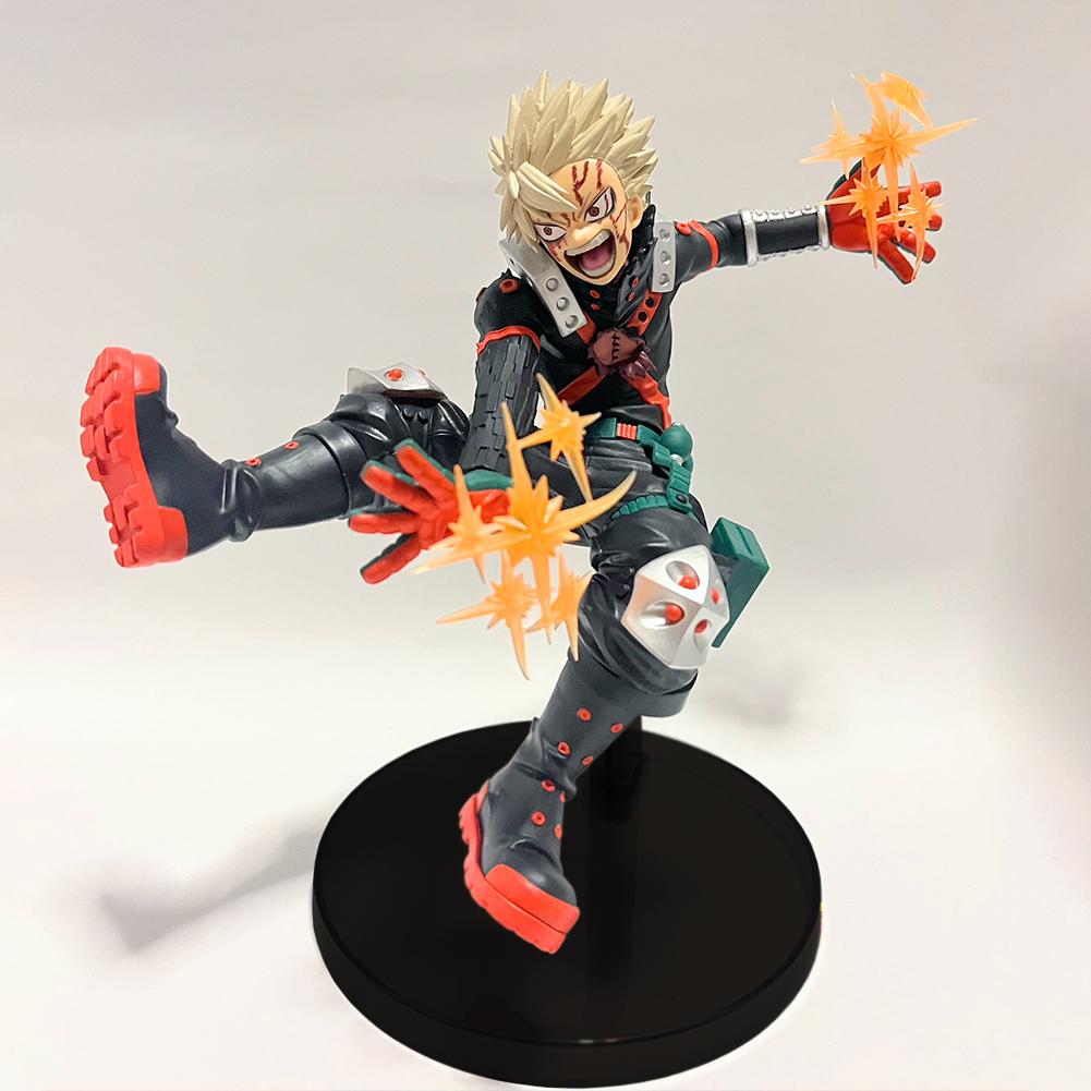 Anime MHA Figure Bakugou Katsuki Action Figures Bakugou Katsuki Figurine PVC Models Bakugou Katsuki Look Up Figures Toys Gifts