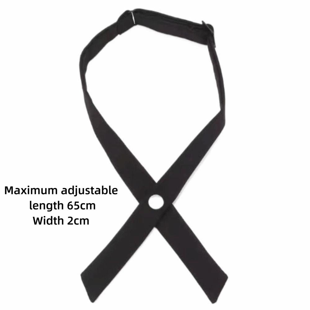 Solid Color Bow Tie Accessories Removable Design Neck Collar Decor JK Uniform Decor School Uniform