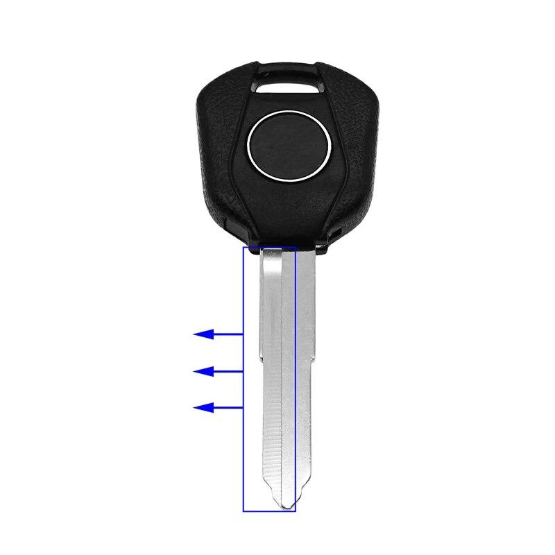 Motocyklový prázdný klíč Neřezané klíče Náhradní pro HONDA CB400 VTR250 CB-1 VT250 JADE250 250 CBR250 CBR400 MC19 MC22