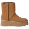 UGG Cityfunc Suede Warm Comfortable Versatile Short Snow Boots Women boots Brown 1158196-CHE