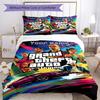 Gta Customize Text Duvet Cover Set Suitable for Study room Wrinkle Resistant Custom Room Decor Best for Christmas