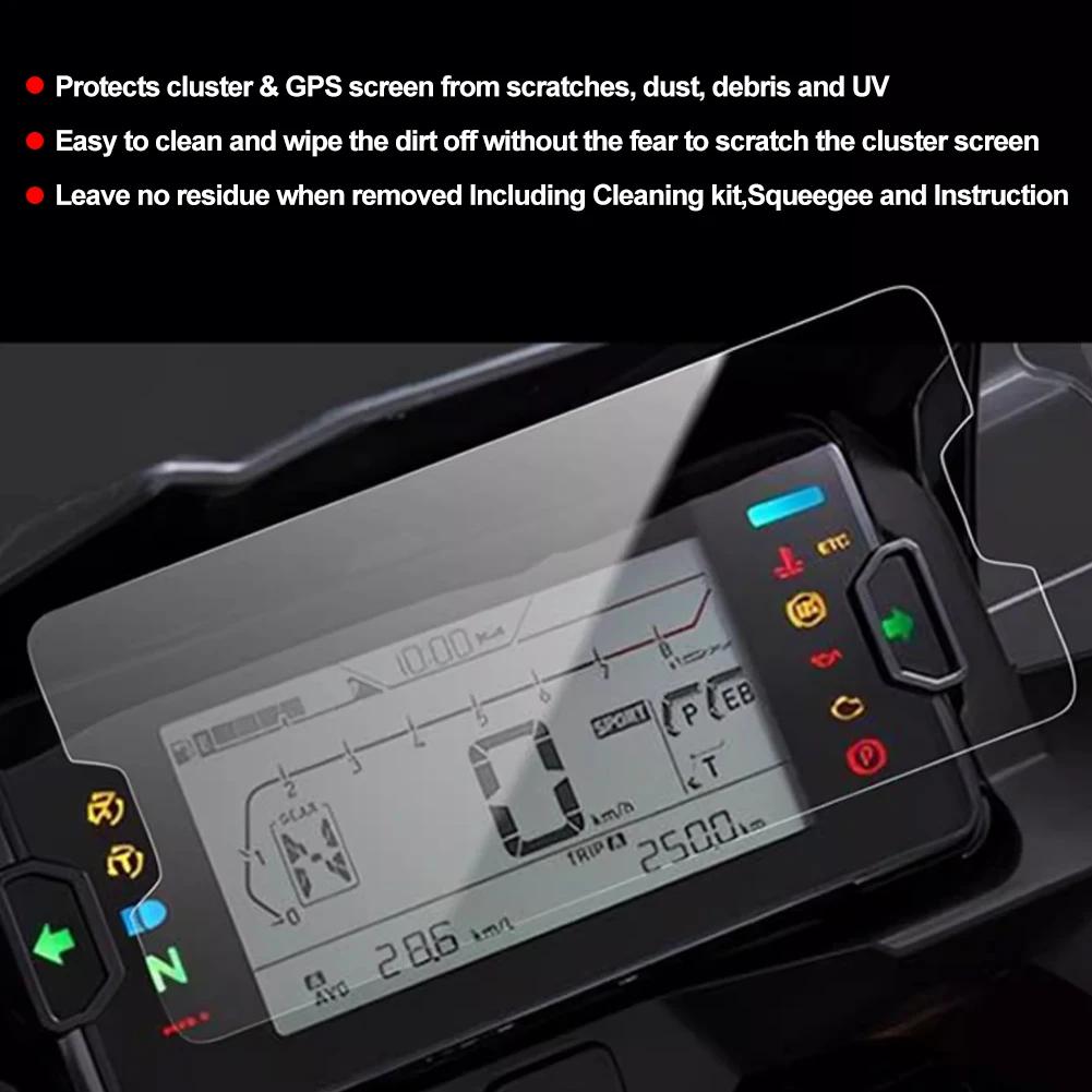 1/2 Stück Motorrad-Kratzcluster-Bildschirm-Dashboard-Schutzinstrumentenfolie passend für Honda NC750X NC 750 X NC750 X 2021–2024