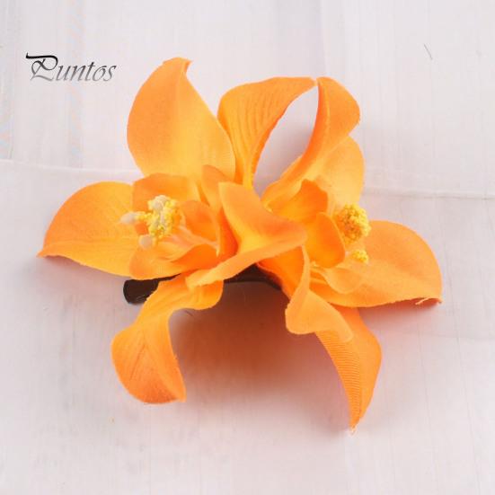 Haarnadel mit Blumendekor im Böhmen-Stil für Damen, Sommer, Strand, Haarspange, Partys, Hochzeiten, Termine, Zubehör