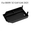 Car Storage Box For BMW X3 G45 G48 2025 Anti-slip Dashboard Armrest Organizer Tray Center Console Box Auto Accessories