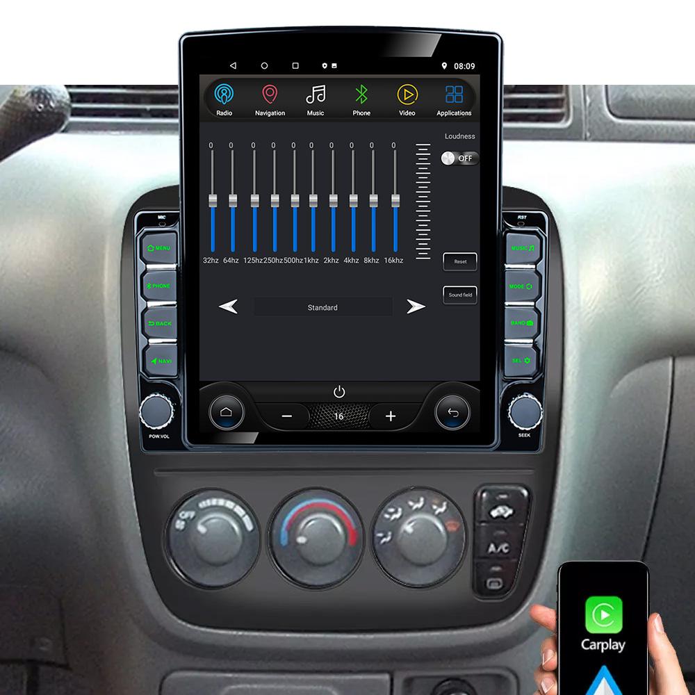9,7-дюймовый вертикальный экран Tesla Android для Honda CRV CR-V 2007-2011 Автомобильный радиоприемник GPS-навигатор Мультимедийный проигрыватель Carplay