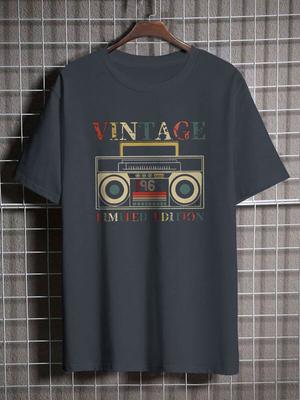 S-9XL Plus Size Men's Vintage Reggae Religious Print T-Shirt Big Size Casual Streetwear Short Sleeve Tops