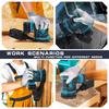 For Dewalt 20V Battery Cordless Disc Random Orbital Sander 3 Speeds Adjustable Brushless Grinding Polisher Bare Tool For Makita
