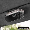 Car Glasses Clip Sunglasses Box For Mini Cooper One JCW F55 F56 R55 R56 R57 R58 R59 R60 Sun Visor Eyeglasses Card Ticket Holder djpxh44