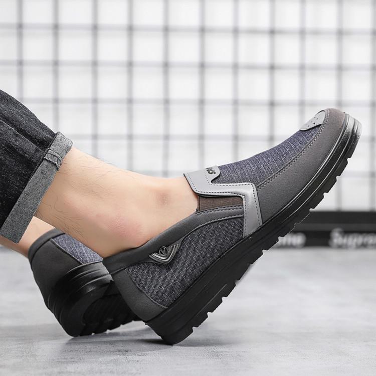 Frühling Herbst Neue Herrenschuhe Lässige Sneaker Mode Einfarbig Lederschuhe Formell Business Sport Flach Runde Zehenpartie Leicht Atmungsaktiv 44