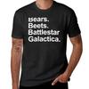 Bären Rote Bete Battlestar Galactica T-Shirt - Das Büro T-Shirt. T-Shirt T-Shirts unbedruckt Herren Grafik T-Shirts