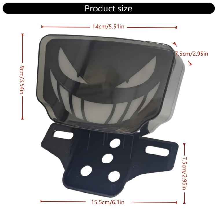 Shock Resistant LED Tail Light For CG125 Motorcycle Enhanced Night Visibility Low Voltage Consumption Simple Setup