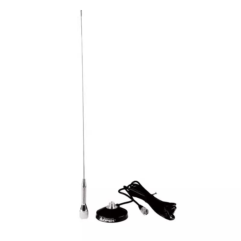 

OPEK VH1208 Dual-Band UV Walkie-Talkie Base Station Antenna - 55.5cm, High Gain RG58U Feeder. Others