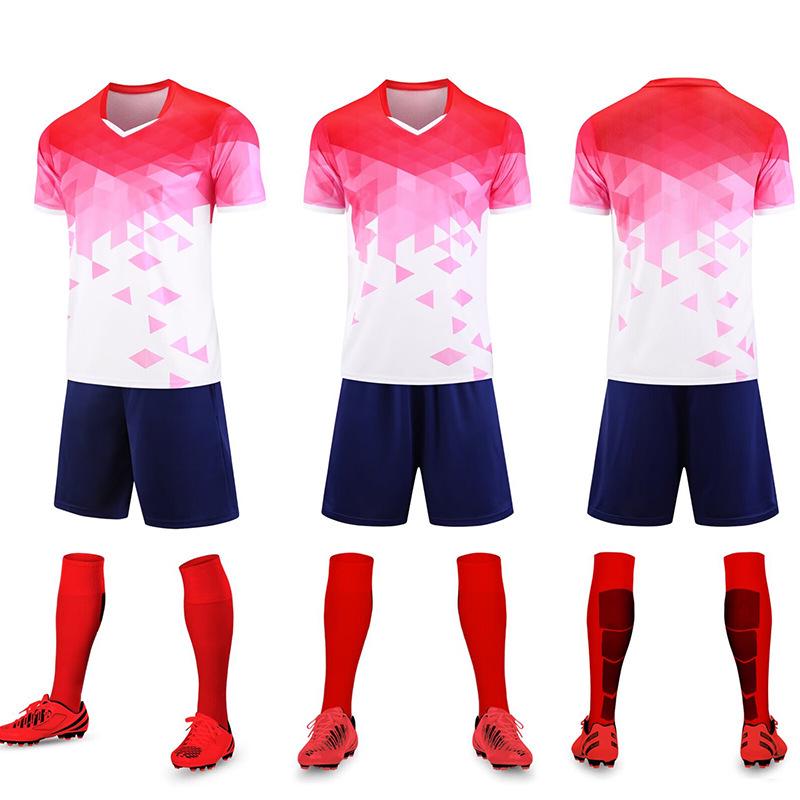 Youth Training Camp Sports Uniform - Adult & Kids Quick-dry Football Set