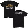 1980 Bad Religion Μπάντα PUNK Hardcore Casual T-shirt Ανδρικό και Γυναικείο Πολυτελής Μάρκα Κορυφή