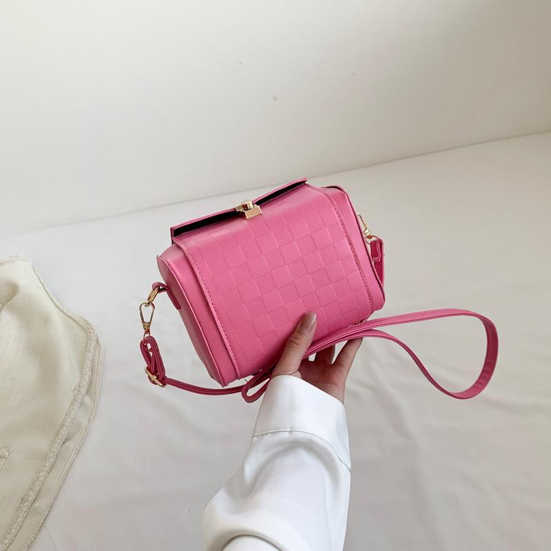 Chic Street Fashion Pu Leather Crossbody Bag 2023 New Vintage Shoulder Bag