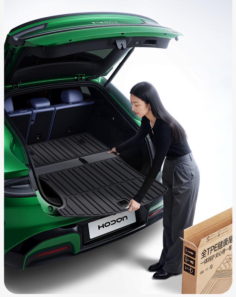 Compatible Leapmotor A10 Trunk Mat: TPE Tail Box & Foot Mats, 26 Models