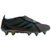 adidas Predator Elite Comfortable Fitting Fold-Over Tongue Soft Ground Football Shoes Unisex Football Shoes Black KI2688