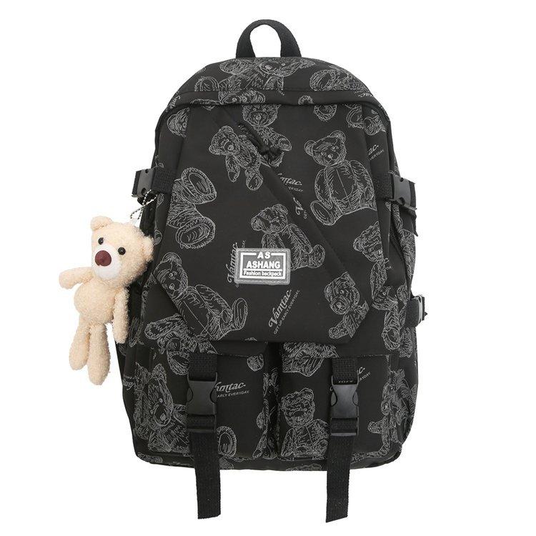 Schoolbag schoolbag Korean version Harajuku Japanese large-capacity simple ins versatile junior high school high school student college student