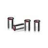 For Audi 8P 4Pcs 3D Metal Wheel Tire Valve Caps Dust-proof Cover For Audi TT A3 Q3 A6 C6 Q5 Q2 A7 RS Sline S5 S4 A4 B9 A5 Q7 Car Accessories