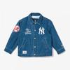 New Era Mlb New York Yankees Coach Jacket Denim 14677748