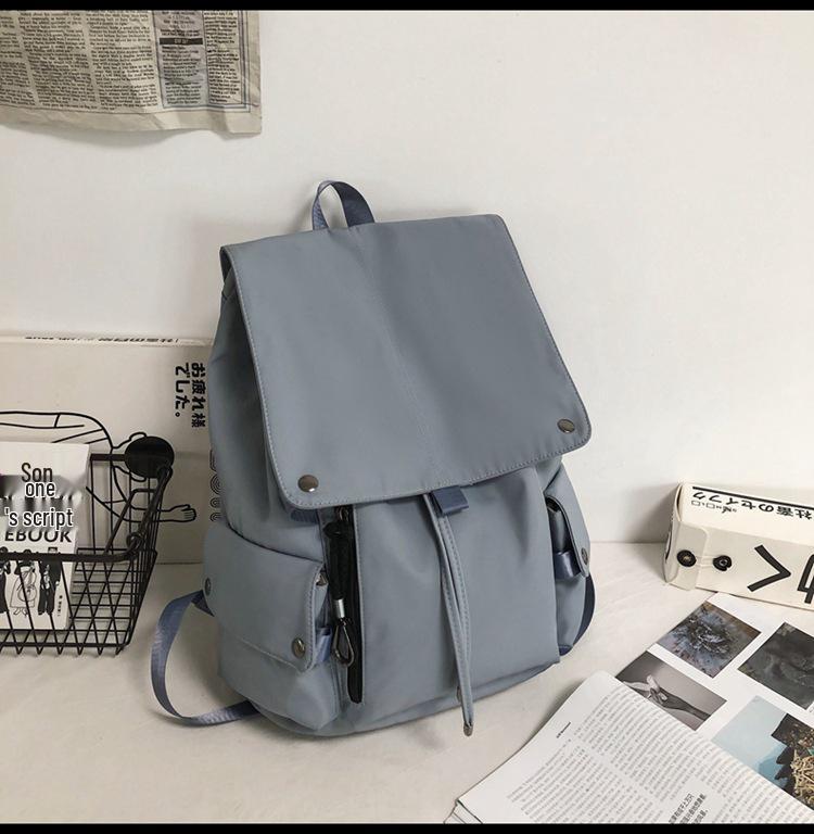 Large Capacity Cross-Border Student Backpack - Unisex Double Shoulder Bag in Korean Academy Style