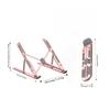 Adjustable Laptop Stand Aluminum Alloy Laptop Holder Stand Anti-slip Foldable Portable Lifting Cooling Holder For Home & Office