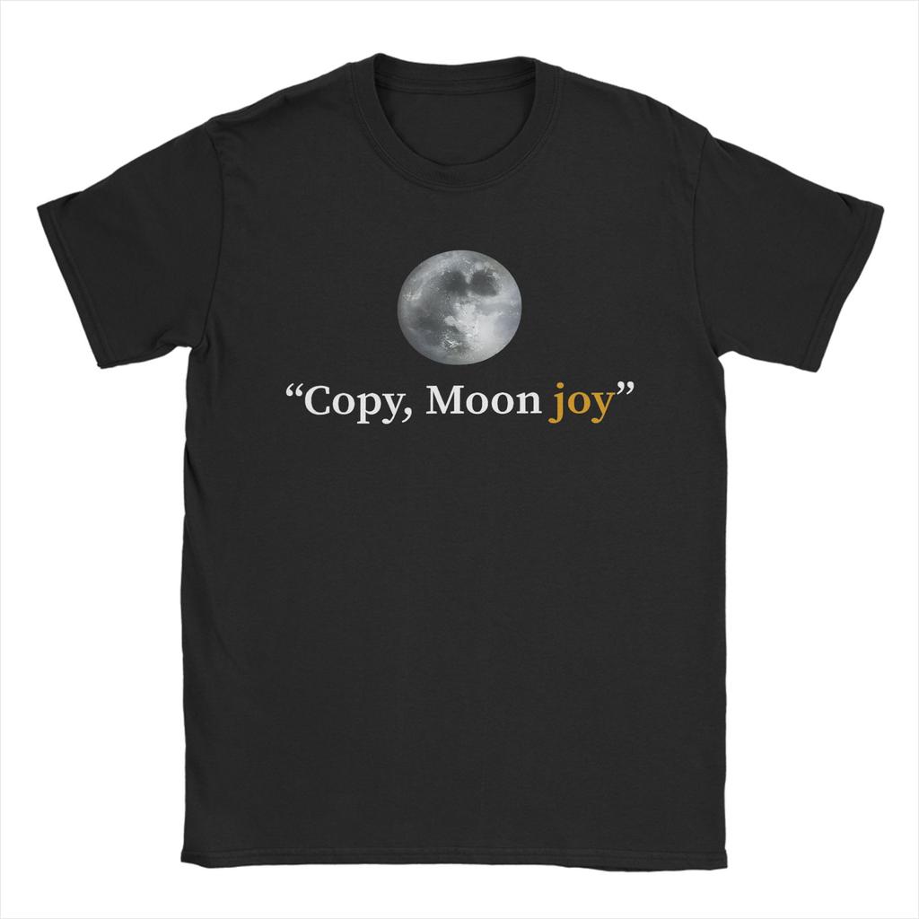 Unisex Unisex Copy Moon Joy Minimal Full Moon Space T Shirts Cotton Clothing Amazing Short Sleeve Tee Shirt Plus Size TShirts