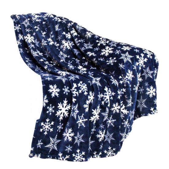 

Юшэн Рождественский Фланелевый Плед Снежинка Плед Теплый Плюшевый Плед Плед для Кабины для Дивана Дивана Кровати Офис Праздничное Украшение 130x150cm