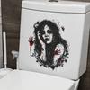Fun-m186 Halloween Horror Woman Blood Handprint Bathroom Bathroom Atmosphere Decorative Toilet Sticker
