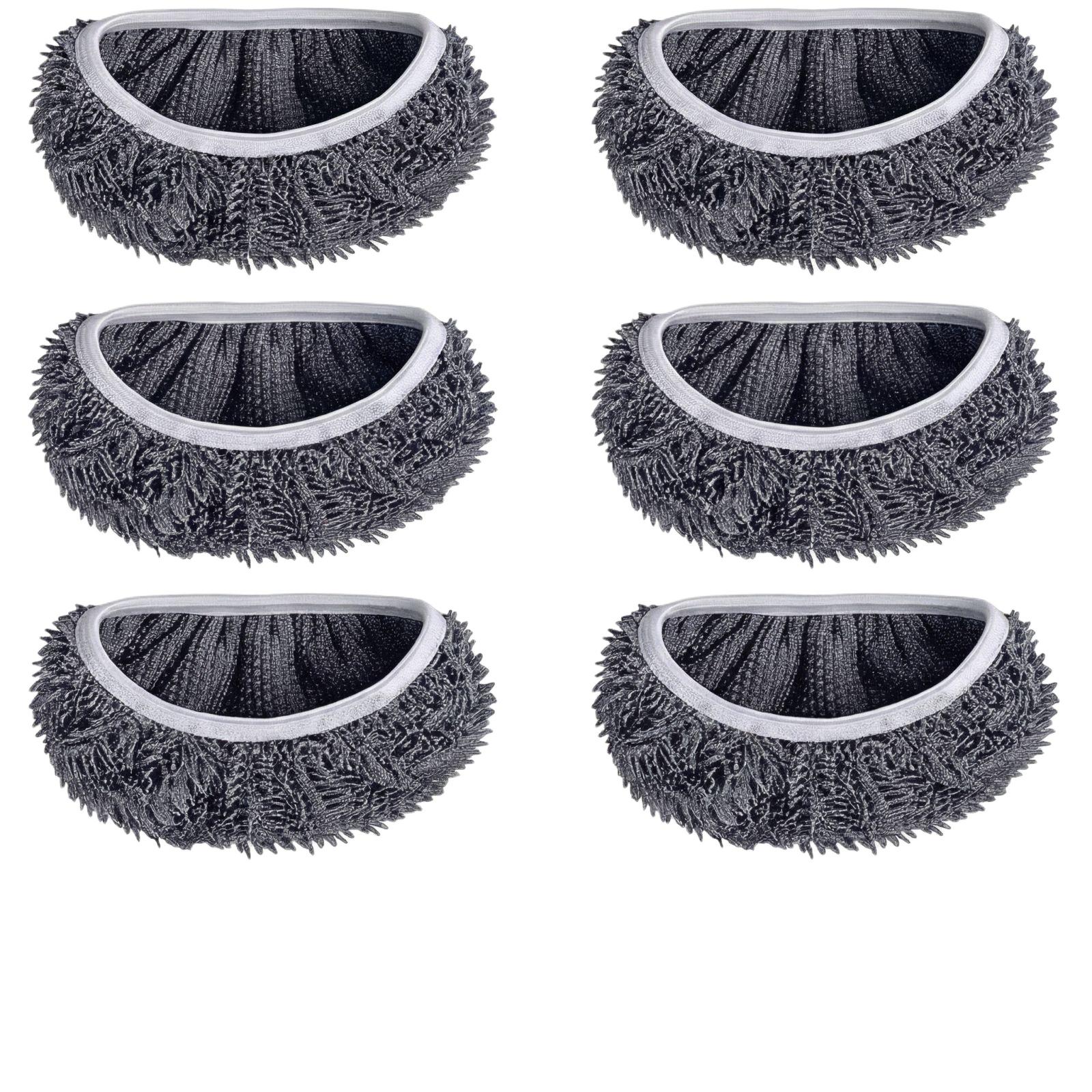 

6pcs Mop Refill Pads For Home Use– Replacement Mop Heads For Floor Cleaning,Fits Most Standard Mops, For Hardwood Tile Laminate Floors one size