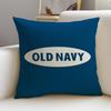 Fashionable Old NavyS Cushion Cover Breathable and Skinfriendly Linen Pillowcase Square Removable and Washable Cushion