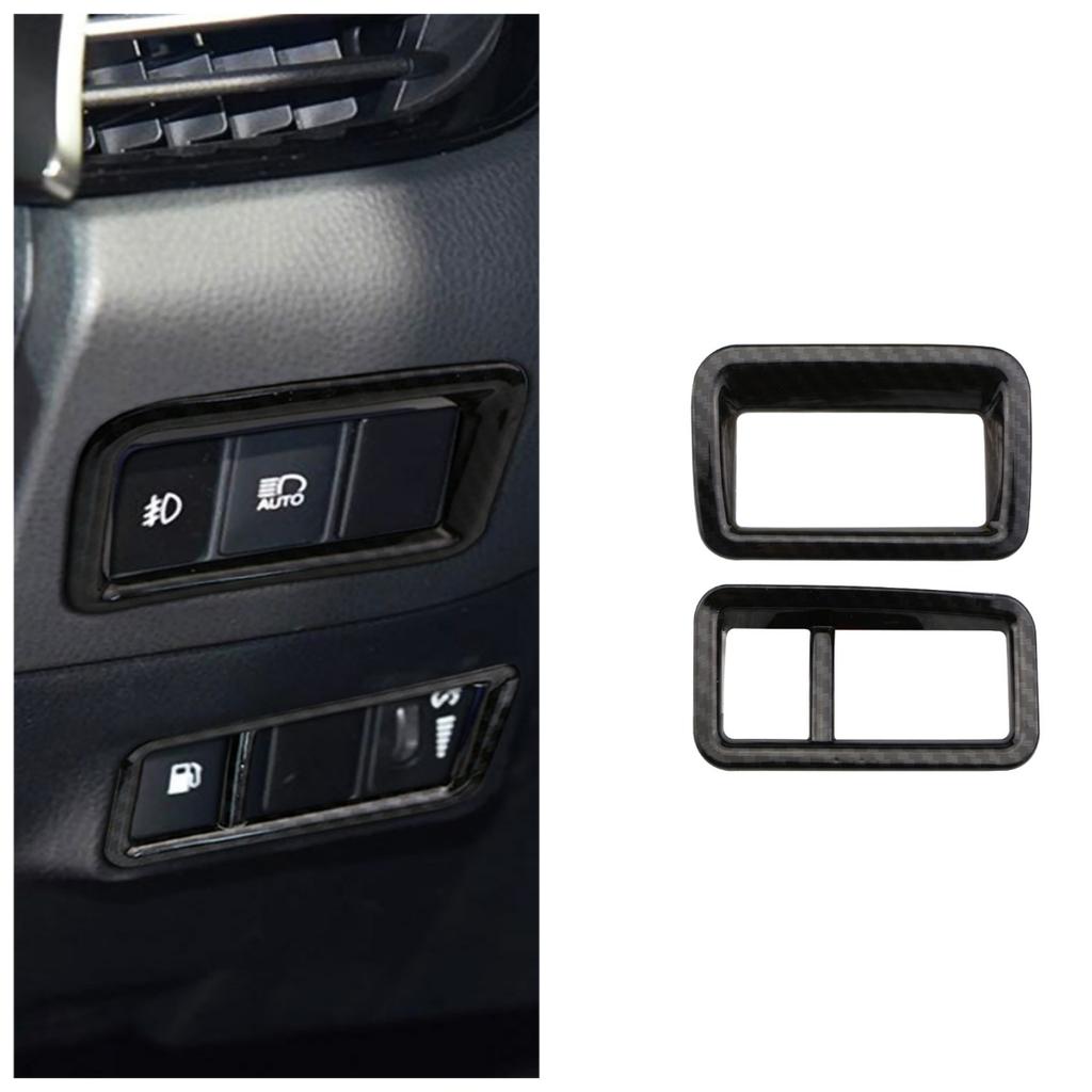 ABS Frontscheinwerfer Scheinwerfer Einstellungskontrollknopf Abdeckung Zierleiste für Toyota C-HR CHR 2016 - 2021 LHD ABS Interieur