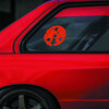 Anime Uchiha Itachi Decal, Sharingan Pattern Waterproof Sticker, Creative Fashion Accessories for Car Truck Auto Styling