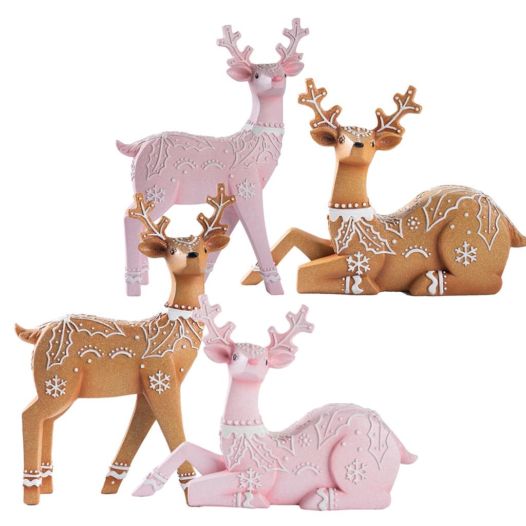 Elk Resin Ornaments Furniture Christmas Decoration Props Crafts Christmas Decorations