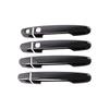 Car Decoration Door Handle Cover For Toyota Aygo MK2 2015-2018 Black Silver Cars Accessories Styling Upgrade Modify A Car