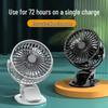 Rechargeable Multi-functional Clip-on Fan with Large Airflow