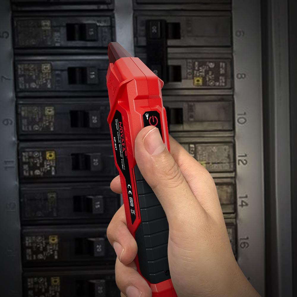 Noyafa NF-827 AC Circuit Breaker Finder Socket Tester Electric Tester With Integrated GFCI Outlet Tester
