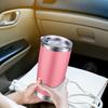 20oz Stainless Steel Car Cup, Double-layer Stainless Steel Thermos Cup, Portable Car Ice-cold Cup