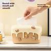 Portable Tissue Box Living Room Desktop Storage Paper Box Dopamine Creative Paper Towel Storage Box Household Daily Necessities