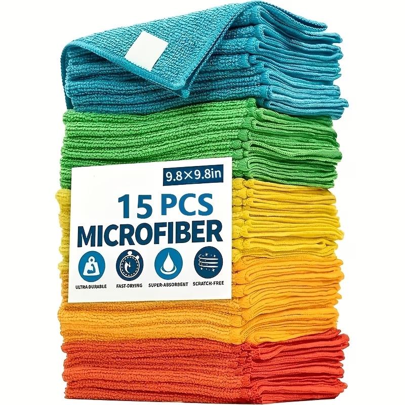 Qiao Yong Ultra-fine Fiber Multi-purpose Cleaning Cloth: Strong Absorption, Easy Wash, Excellent Stain Removal, Solid Color.