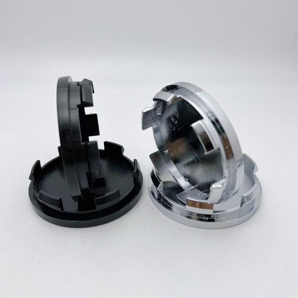 4pcs Vossen Logo Emblem Car Wheel Center Caps 65MM (59MM I.D) Wheels Hub Hubcaps Auto Rim Center Cover Replace Car Accessories