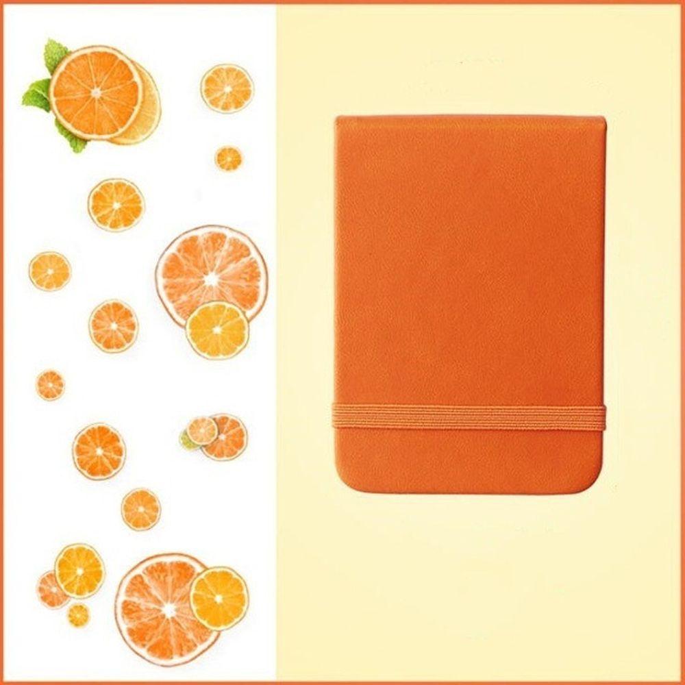 

Блокнот-планер на день 96 листов Журналы Карманный блокнот Блокнот А7 Мини-блокнот оранжевый