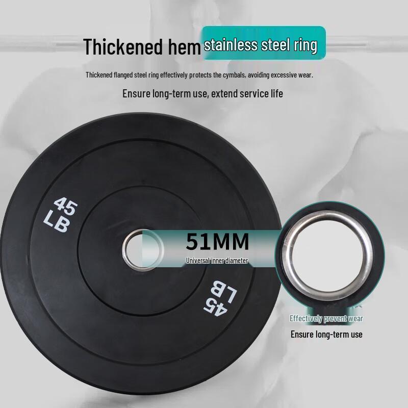 High-Elastic Rubber Olympic Weight Plate