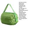 Handbag Foldable Reusable Shopping Bag with Strap Shoulder or Hand Carry Washable Nylon Tote Bag for Grocery Travel Outdoor Use