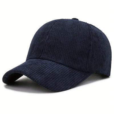 Corduroy Hat, Strapback Cap, SnapBack Hat, Baseball Hat, Solid Colour Summer Hat, Beach Unisex Hats For Men Women, Dad Hats, Vin