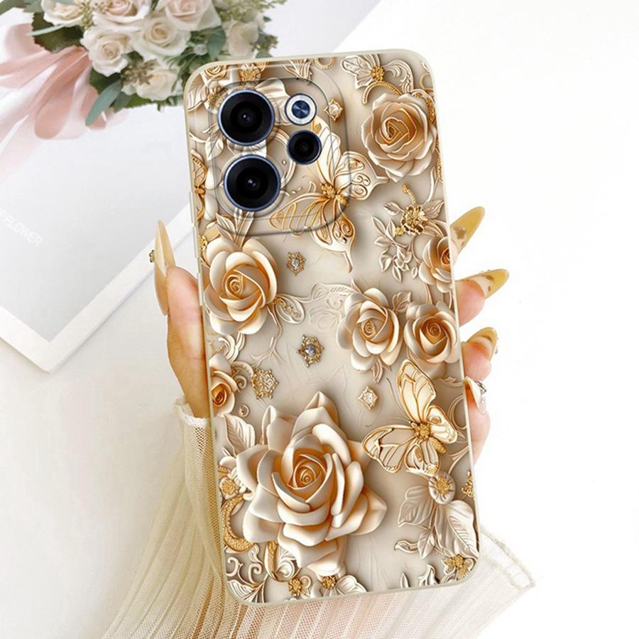 Casing For OPPO Reno 15F reno15 F 5G CPH2801 Aesthetic Luxury Cute Rabbit Silicone Phone Case OPPO Reno15 5G Soft Cover