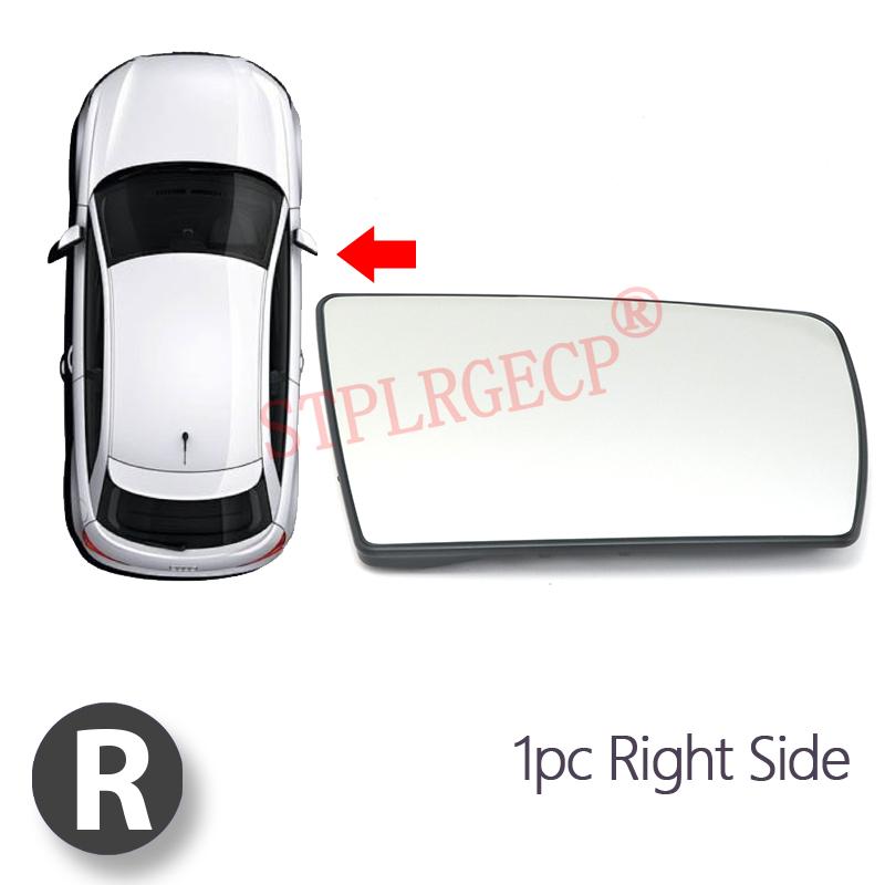 Left or Right Door Side Wing Mirror Glass Power Heated Rear View Replacement for Mercedes C E S Class W202 S202 W210 W140 C140