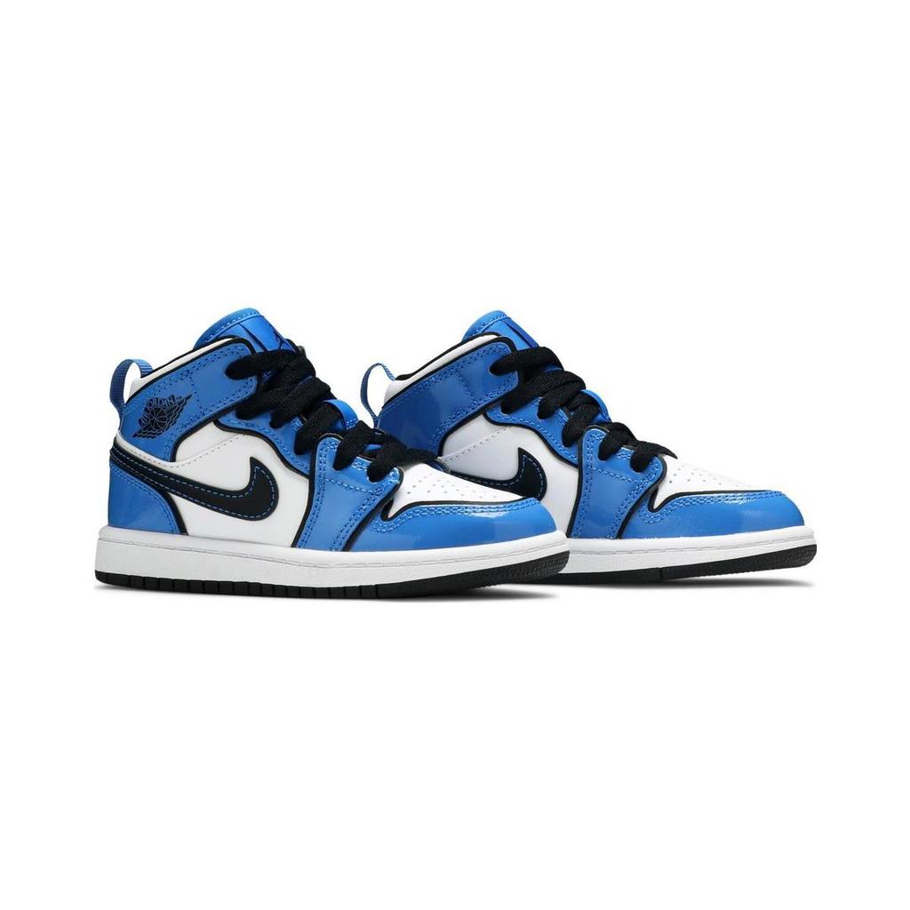 Jordan 1 Mid Signal Blue PS BQ6932-402