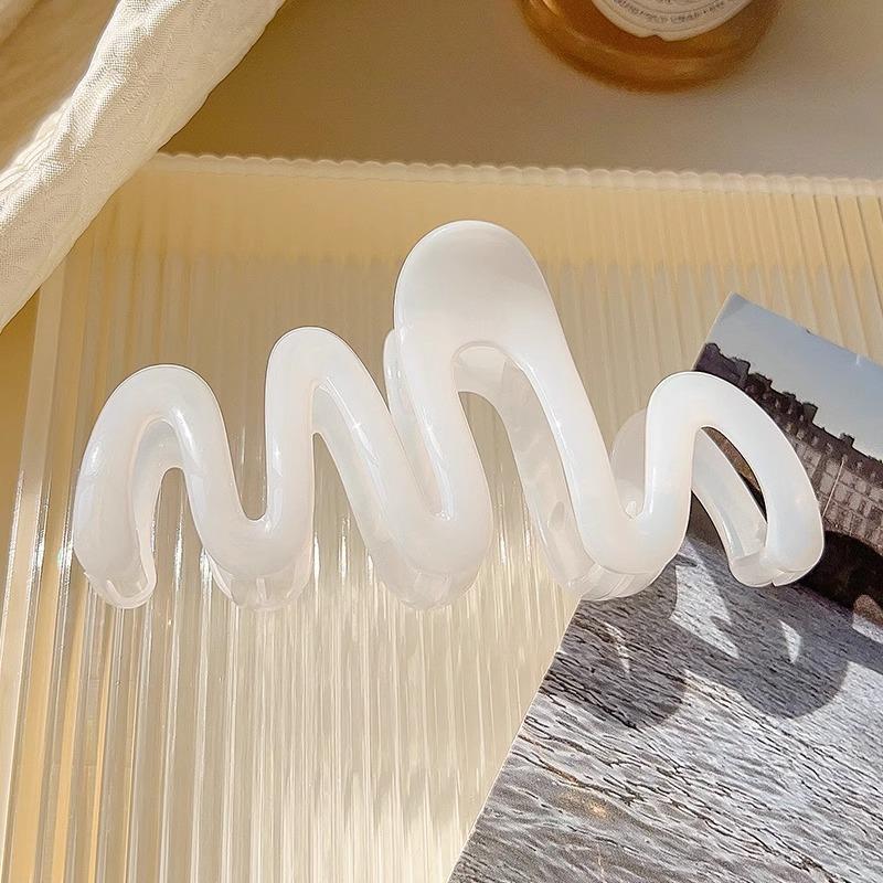 Jelly color shark hairpins 1 PC with as a head accessory wavy low-neck hairpin clips series resembling hairstyle Jewelry