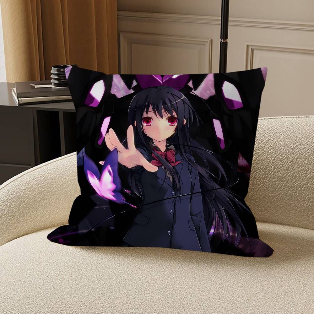 Наволочка-подушка Куроюкихимэ Обивка Диванная подушка Декор дома Наволочка 12x12Inch